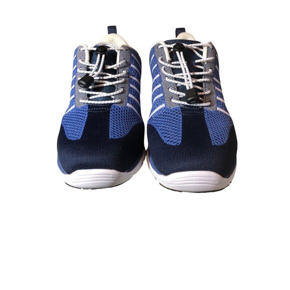 Apex Breeze Womens 11 A7100W Blue Mesh Athletic Walking Shoes Extra Wide - Picture 7 of 11